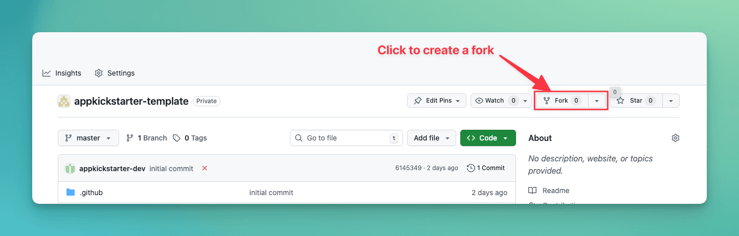 GitHub Fork